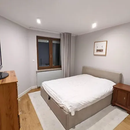 Lägenhet Apartament Z Biokominkem Blisko Lotniska